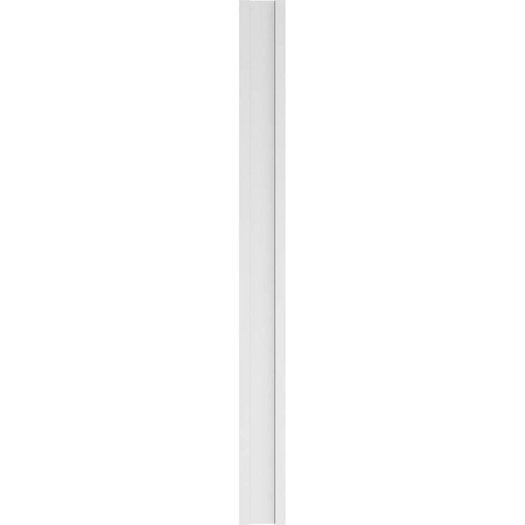 Two Equal Raised Panel PVC Pilaster with Standard Capital and Base (Pair) U86784