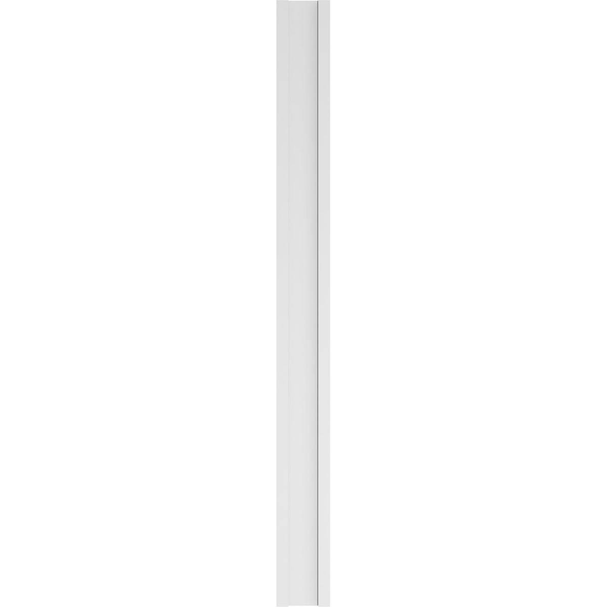 Two Equal Raised Panel PVC Pilaster with Standard Capital and Base (Pair) U86784