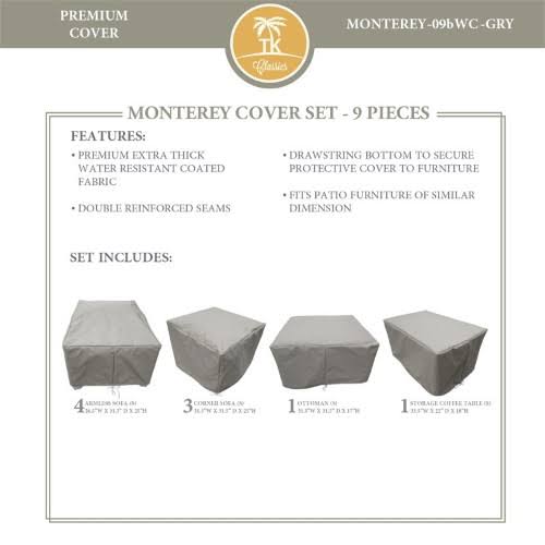 Gray Protective Cover Set A16866