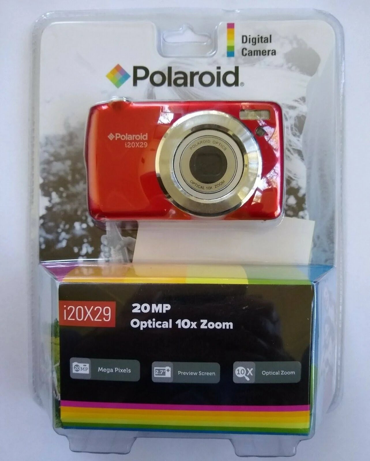 Red Digital Camera D431