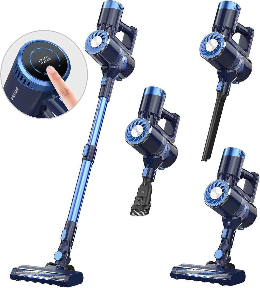 4 in 1 Cordless Stick Vacuum with Detachable Battery D50281