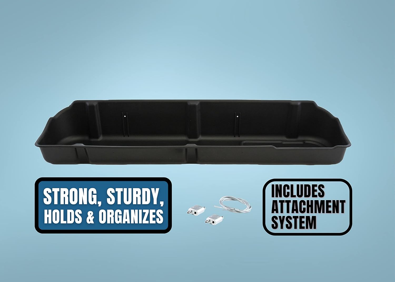 Under Seat Storage Box for Ford F-150 SuperCrew Crew Cab 2009-2014 K8413