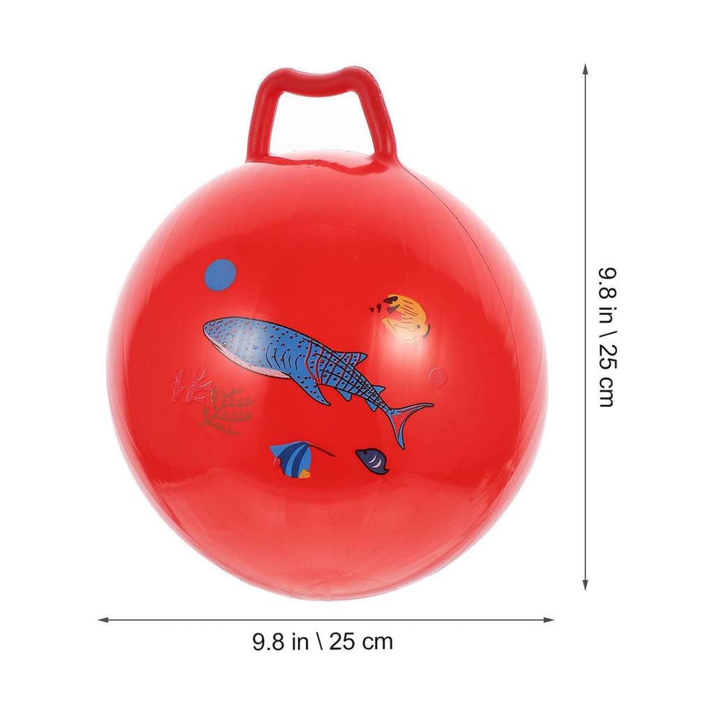 3Pcs Inflatable Hopper Balls with Handle T2589