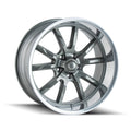 Grey/Polished Lip 15x8 Wheel M278