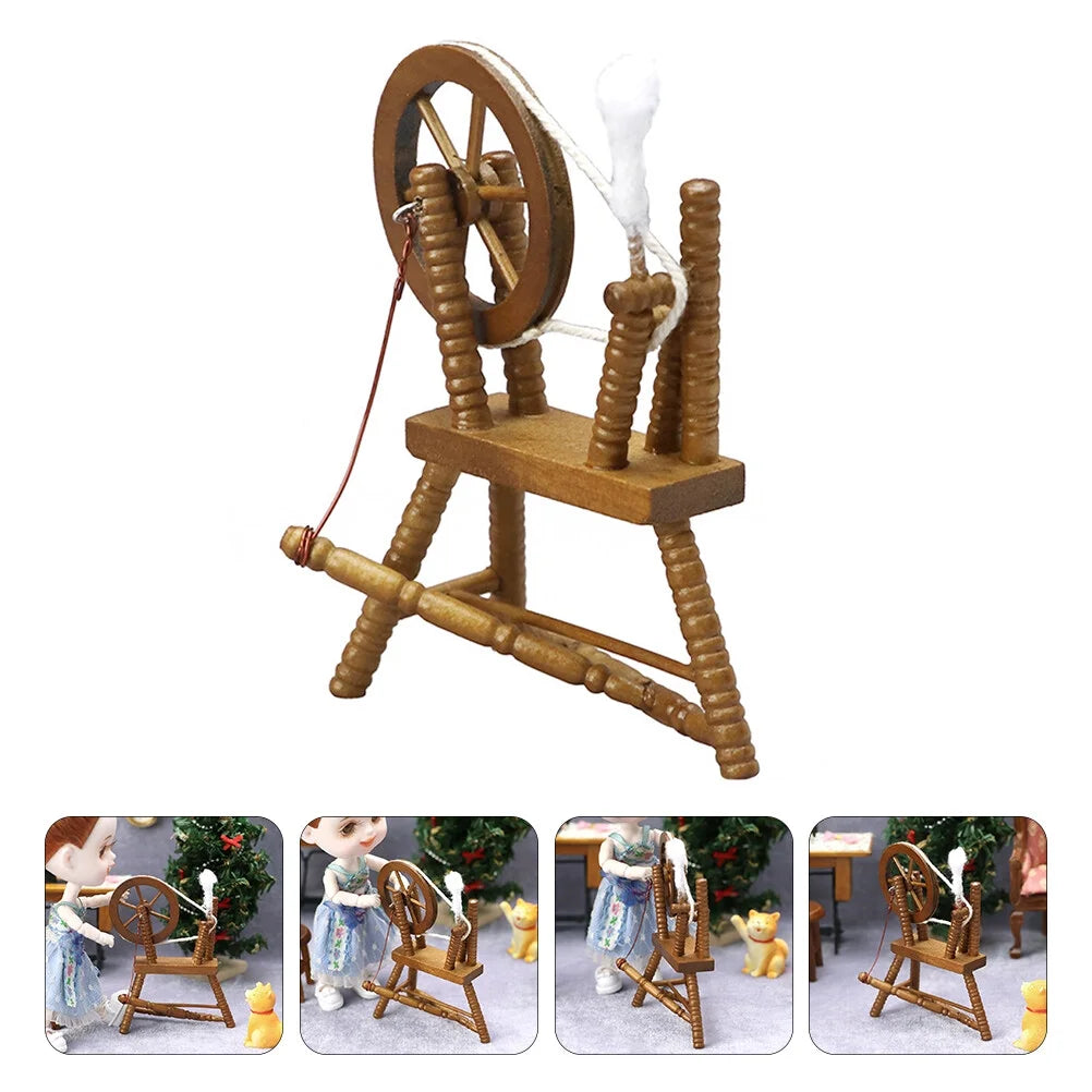 Miniature Textile Making Car Playhouse Furniture Toy X598748