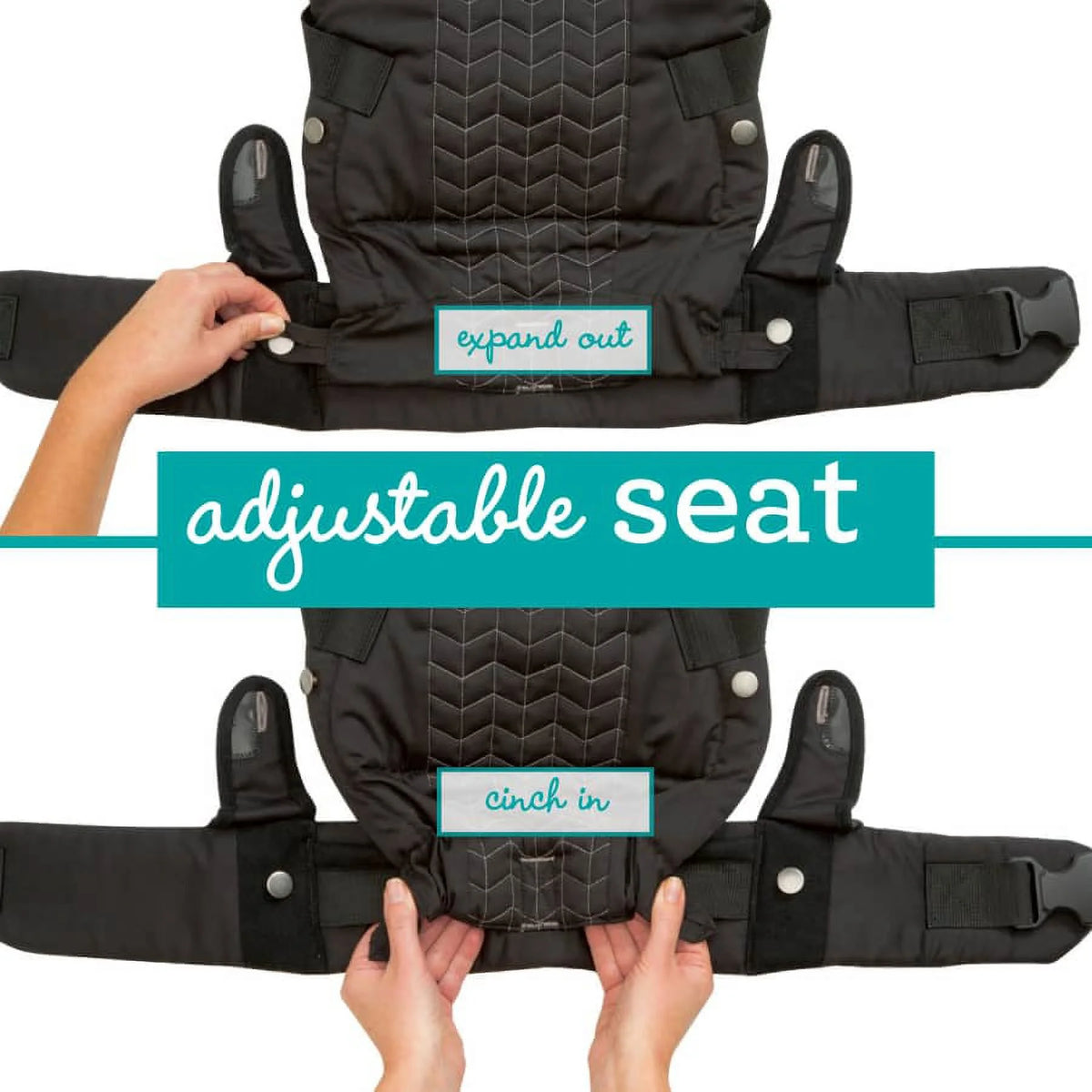 Black Convertible Baby Carrier J8293
