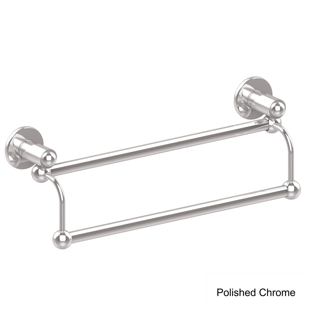Satin Brass Double Towel Bar Q784