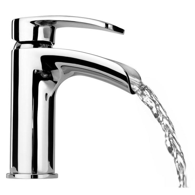 Chrome Single Handle Lavatory Faucet B5453