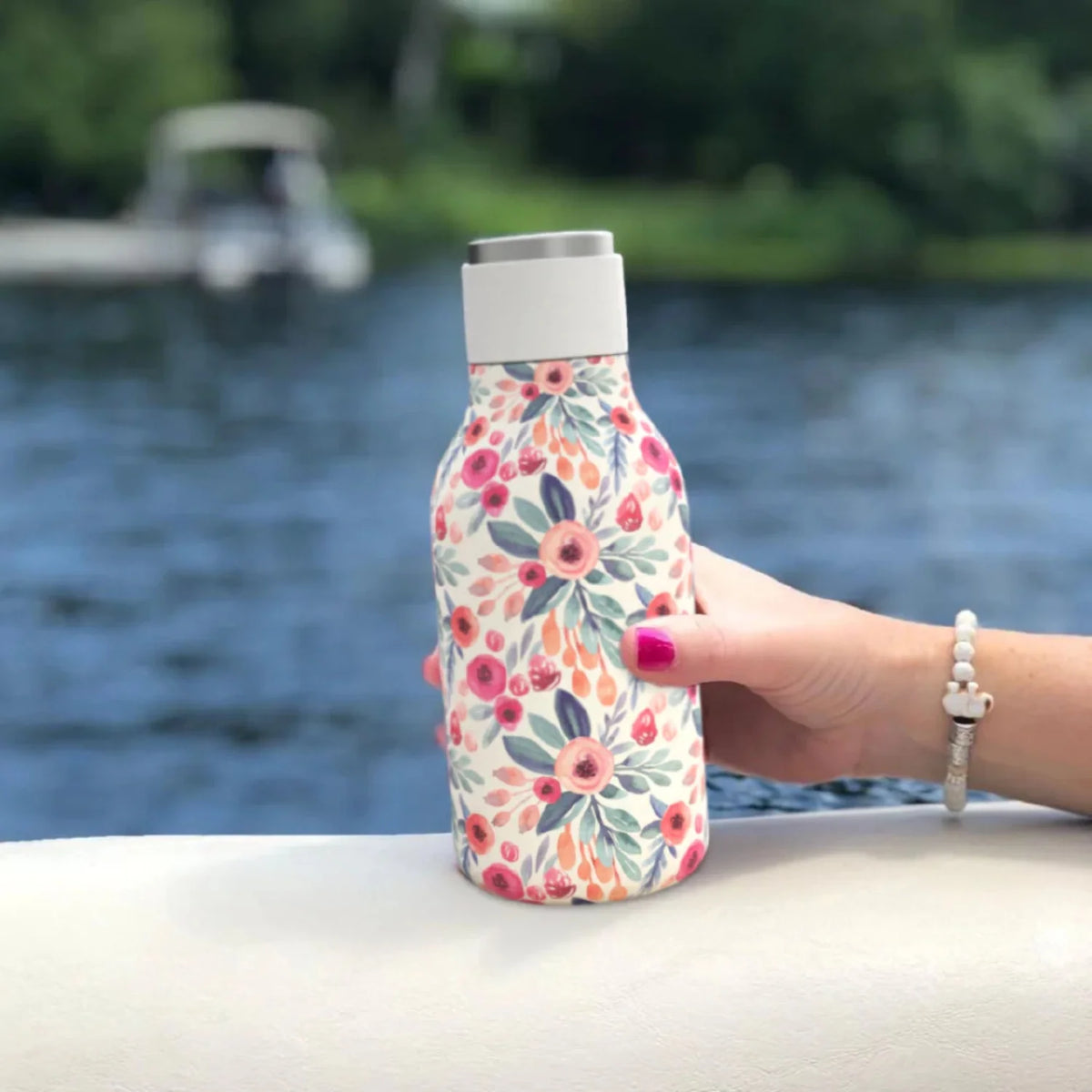 Insulated Double Walled Stainless Steel Bottle 16 Ounce N1479