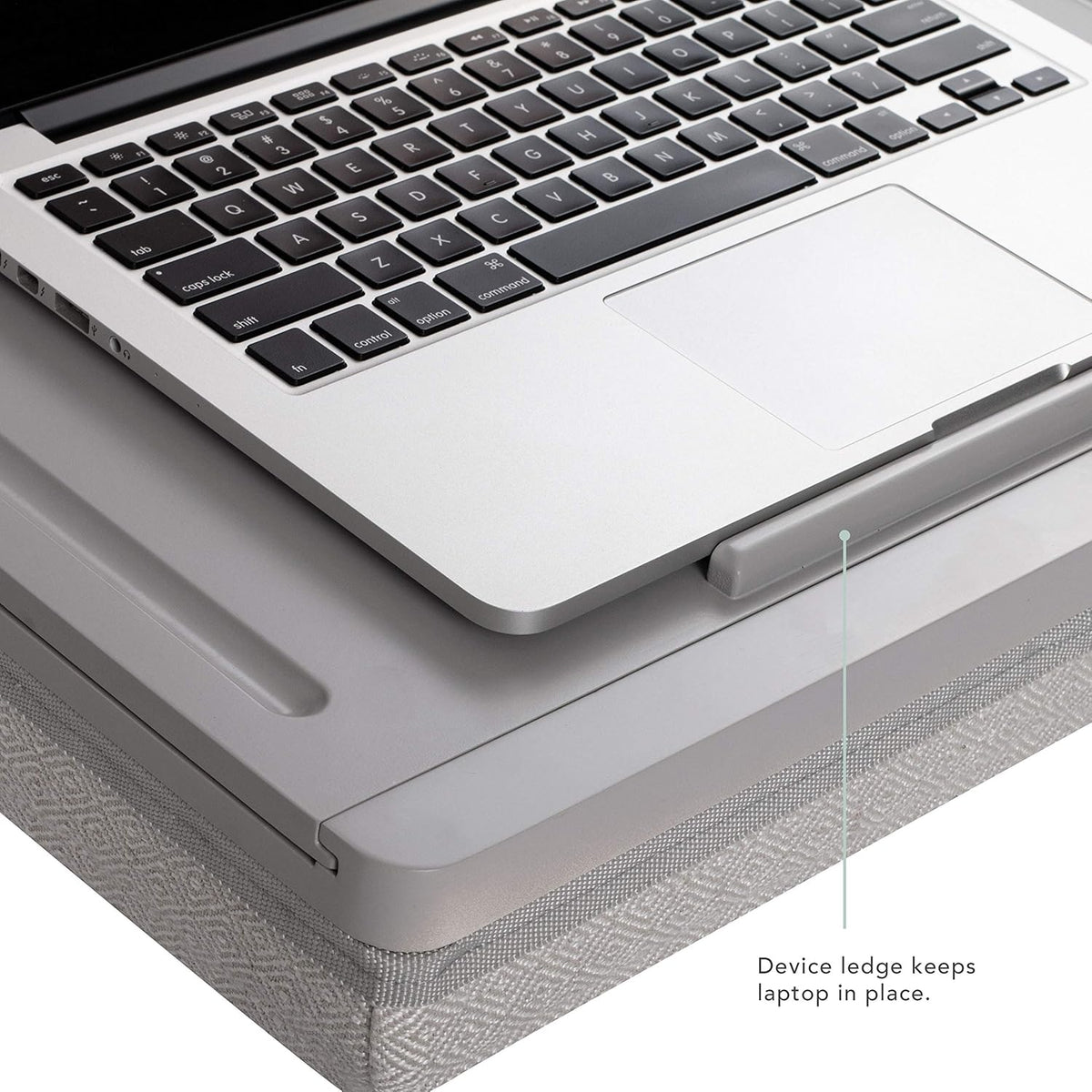 Calming Gray Storage Lap Desk with Sliding Lid, Pack of 2 M77719