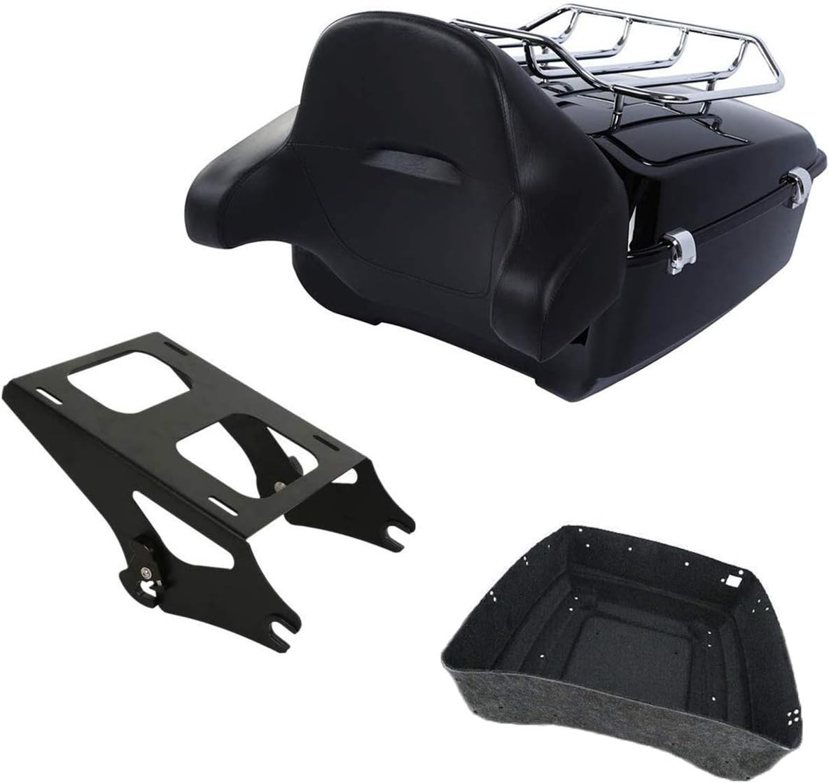 King Pack Trunk Backrest with Rack Mounting Rack C156