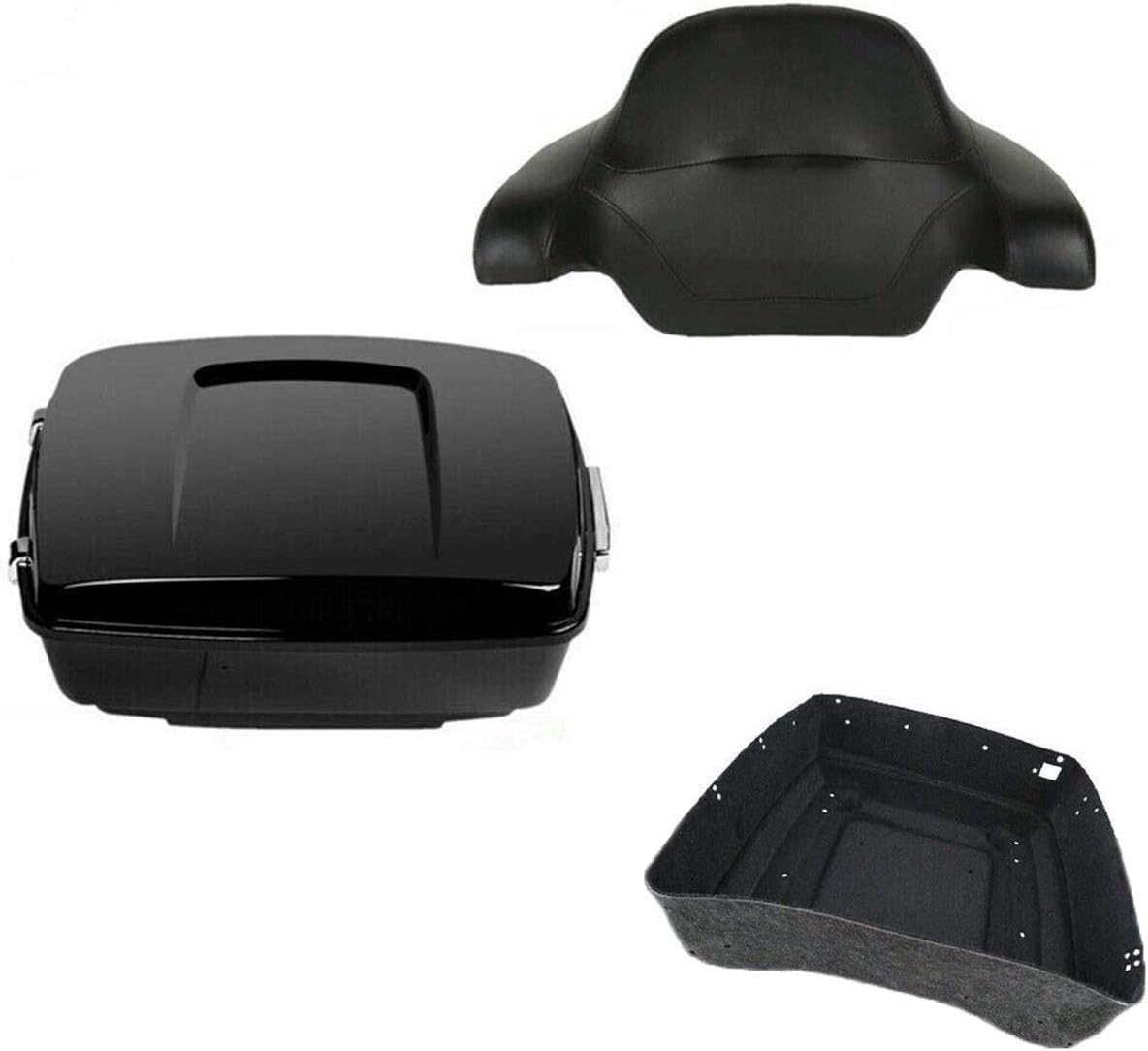 King Pack Trunk Backrest with Rack Mounting Rack C156