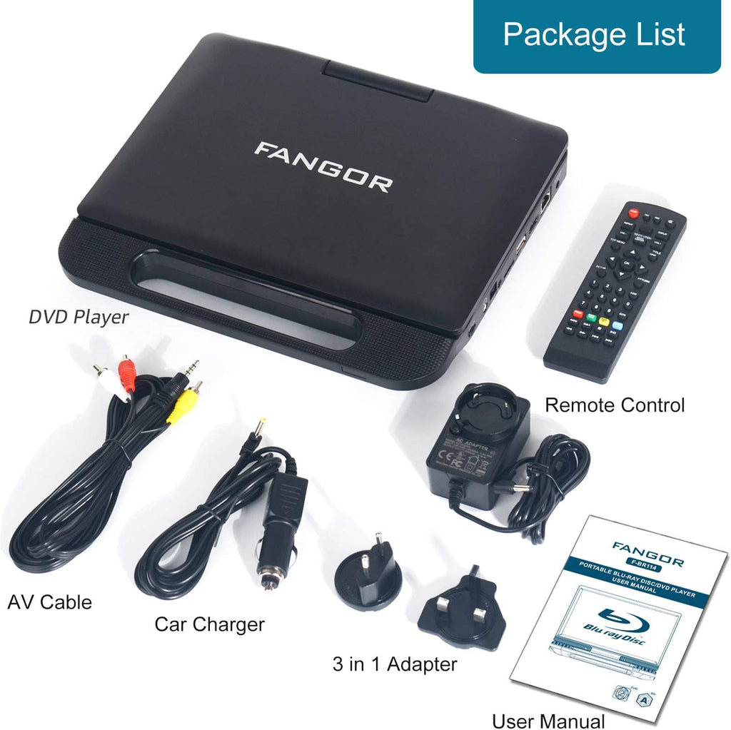 13.3 Inch Portable Bluray Player with 12 HD Swivel Screen Y566334