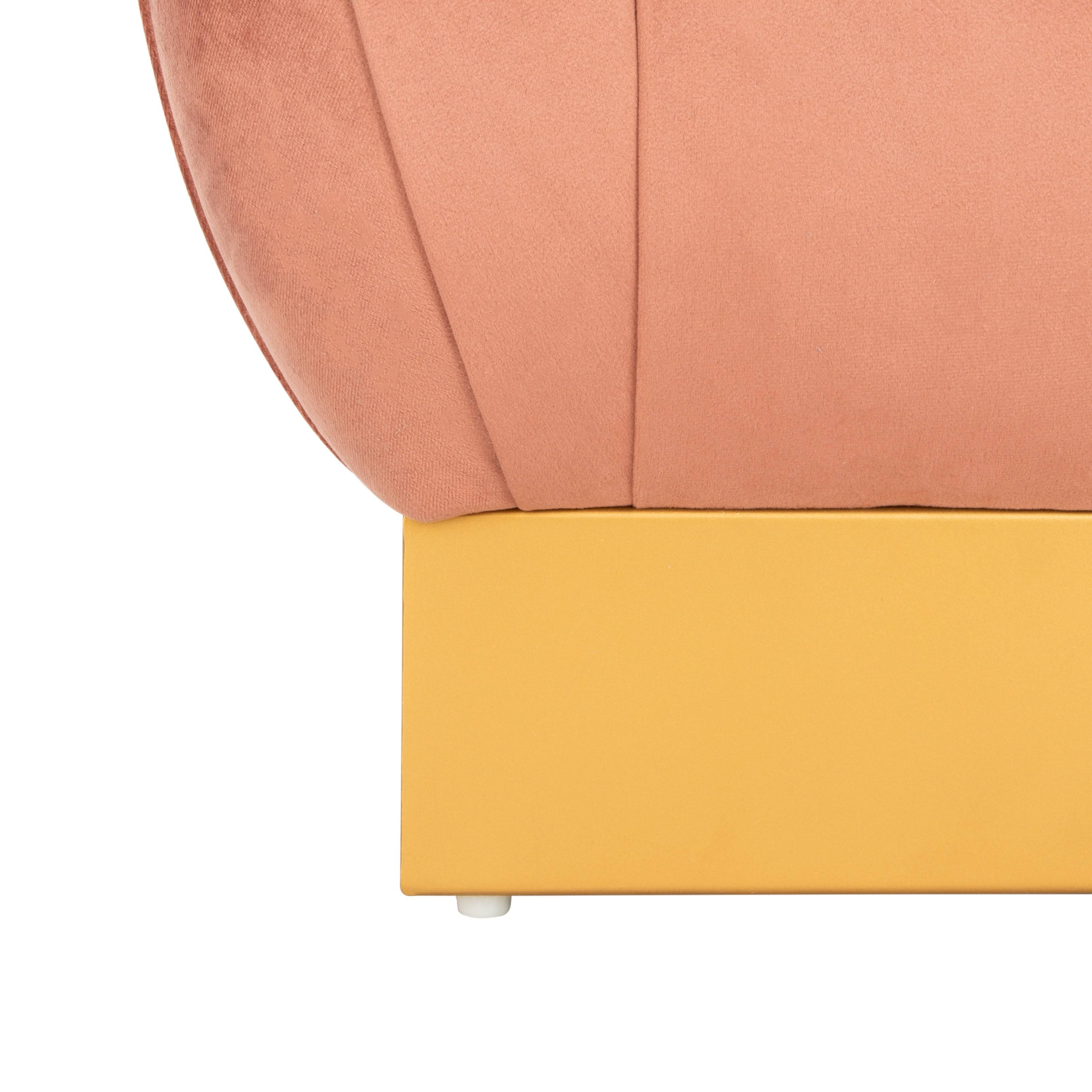 Dusty Rose Gold Ottoman C84057