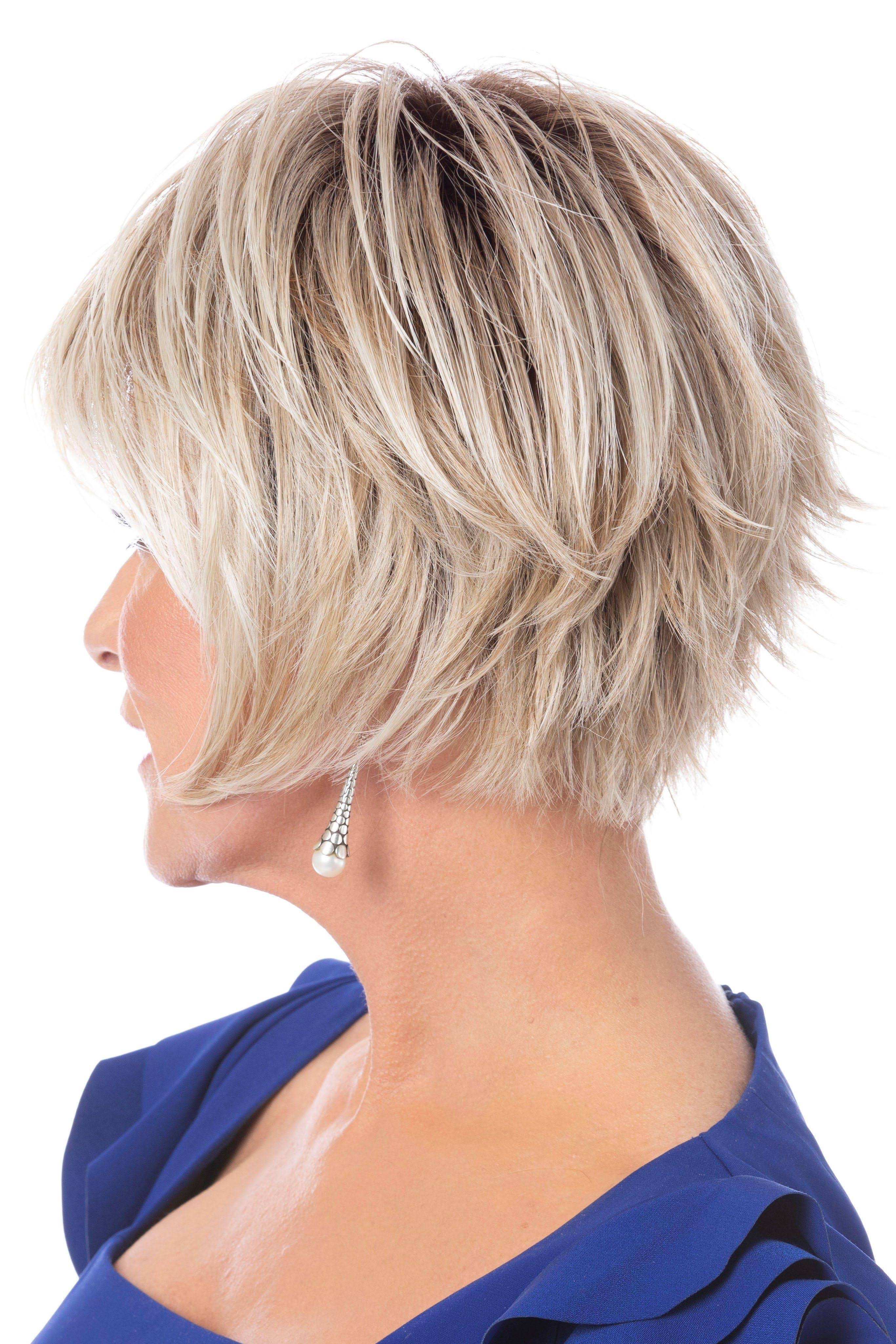 Large HF Synthetic Wig in Platinum Blonde B990