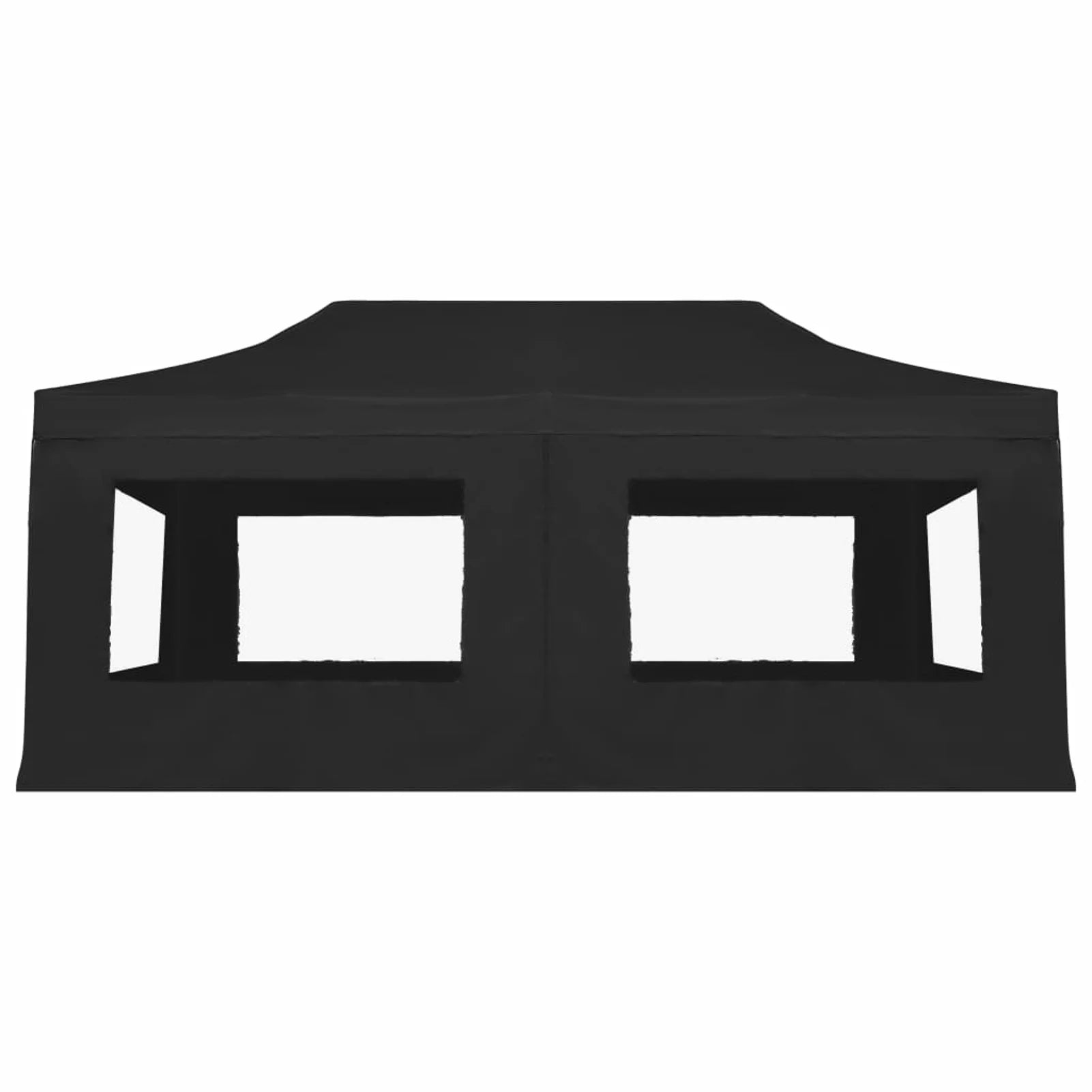 Aluminum Folding Party Tent with Walls 19.7'x9.8' Anthracite X2862