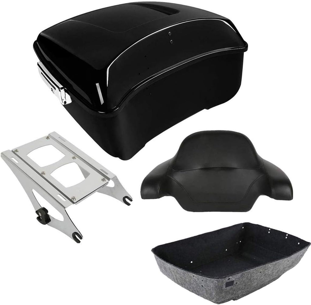 King Pack Trunk Backrest with Rack Mounting Rack C156
