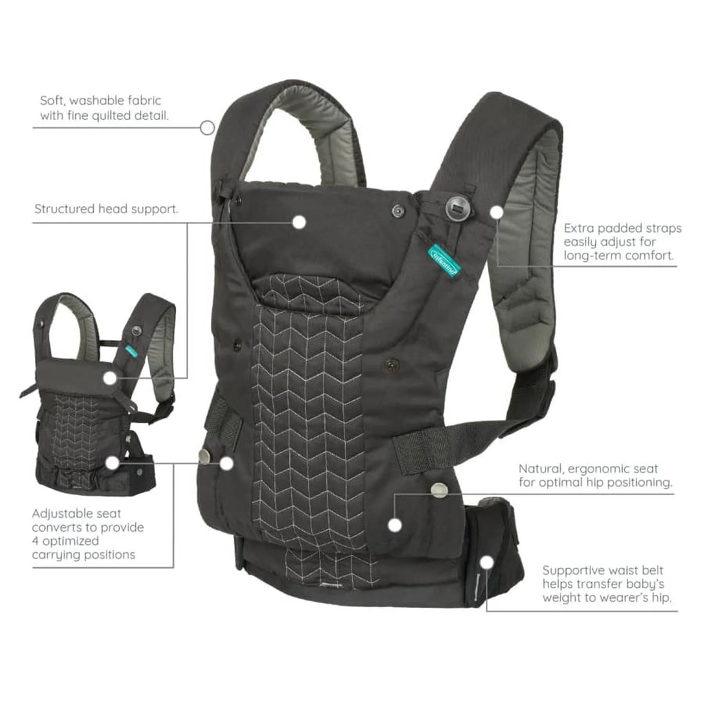 Black Convertible Baby Carrier J8293