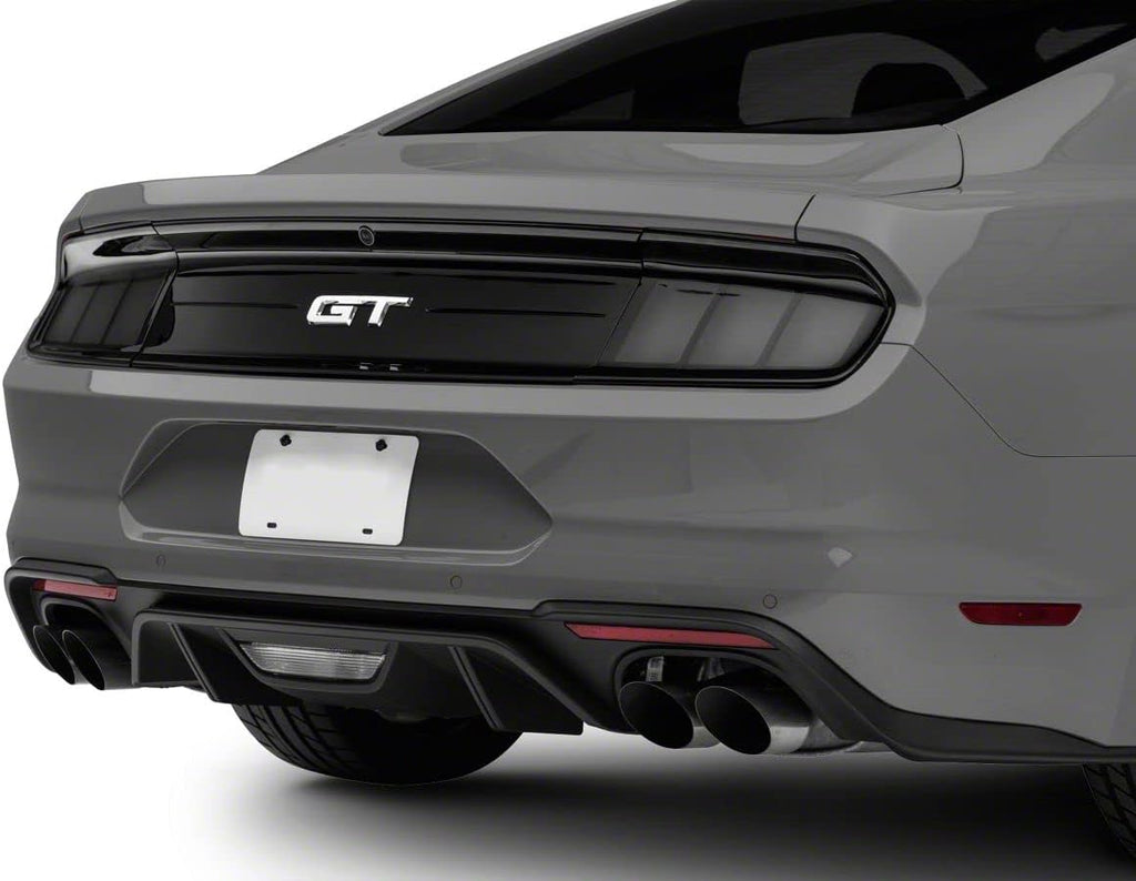 Gloss Black LED Tail Lights with Smoked Lens C47375