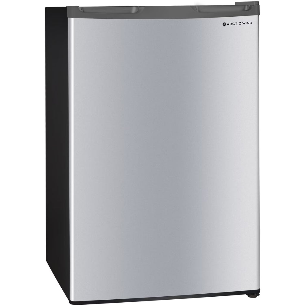 Silver Single Door Compact Refrigerator L31605