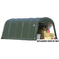 Green PE Replacement Cover for Roundtop Garage U90212