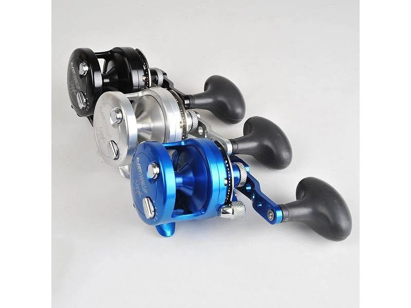 2-Speed Lever Drag Casting Reel Blue Y8756