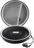 Black Portable CD Player Carrying Case K762