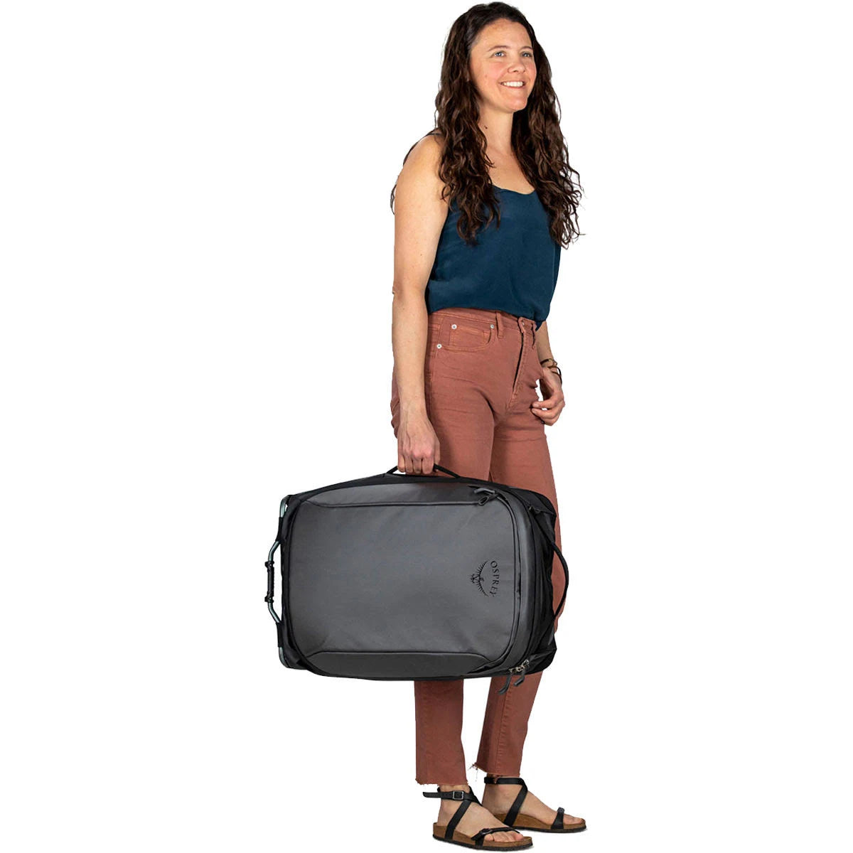 Black Wheeled Carry On T259
