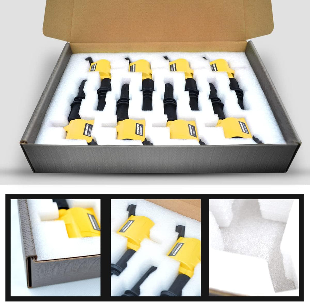 8 Ignition Coils & Iridium Spark Plug Set X236