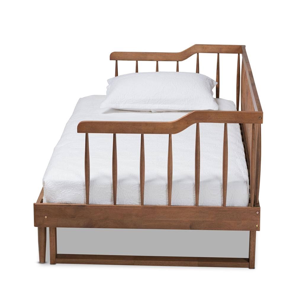 White Finished Wood Expandable Twin Size to King Size Spindle Daybed A85281