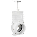 White Schedule 40 Gate Valve P26697