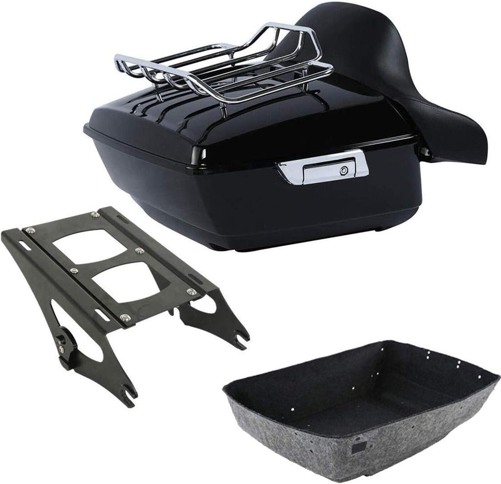 King Pack Trunk Backrest with Rack Mounting Rack C156