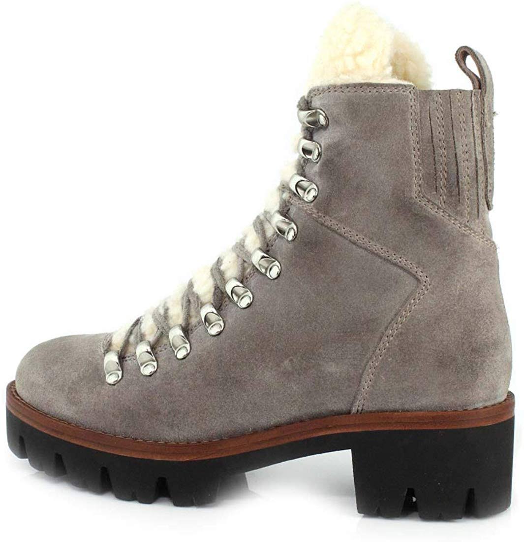 Taupe Suede Ivory Shoes M850