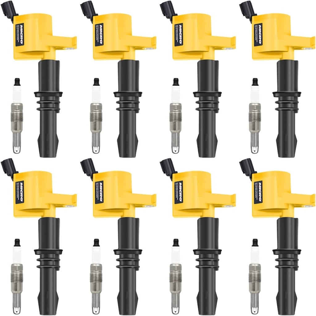 8 Ignition Coils & Iridium Spark Plug Set X236