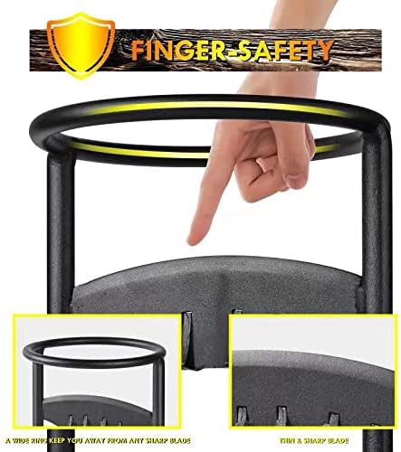 Firewood Kindling Splitter Racker Hand Cutter Wood Log Cracker Splitter R766418
