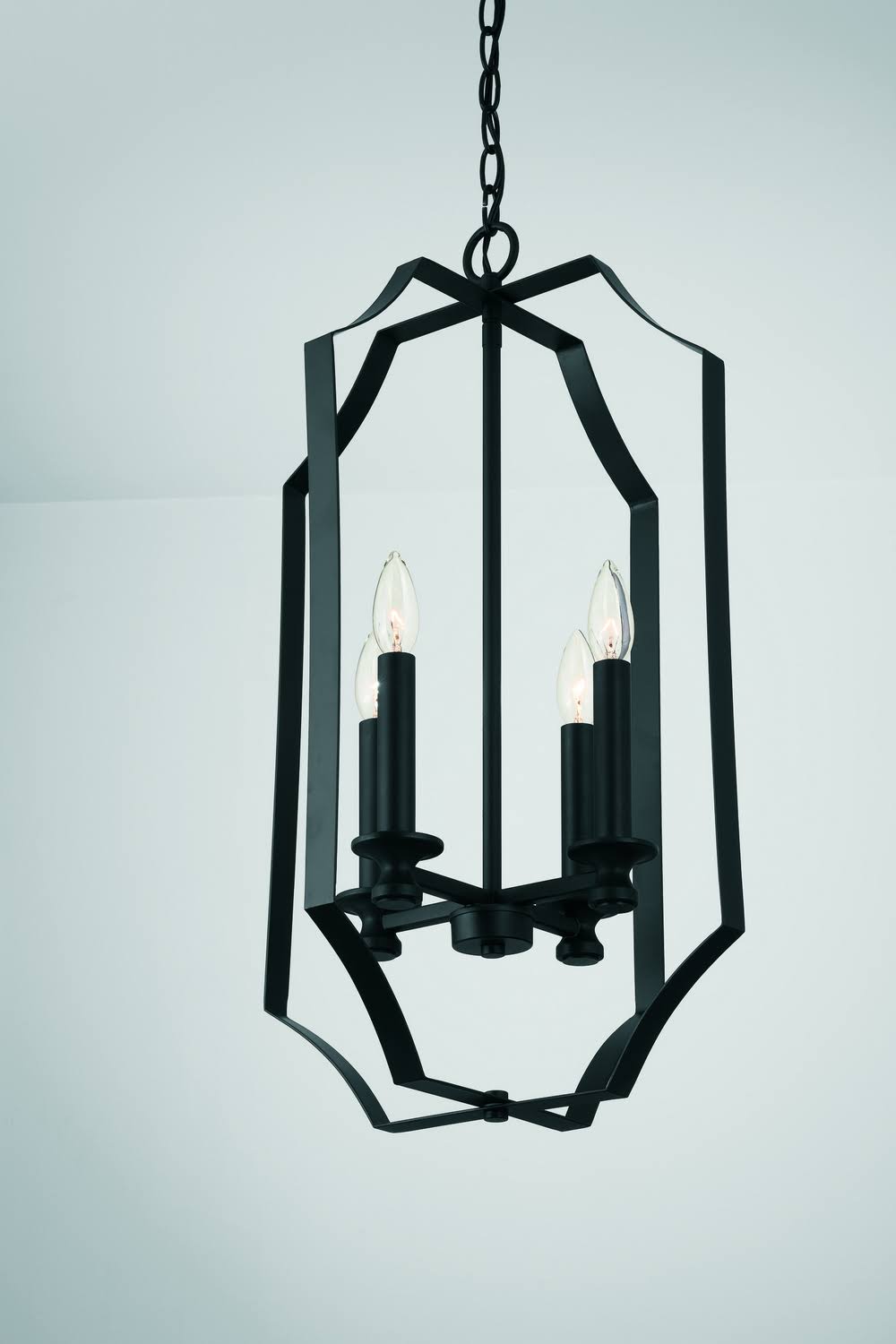 Matte Black 4 Light Foyer N938899