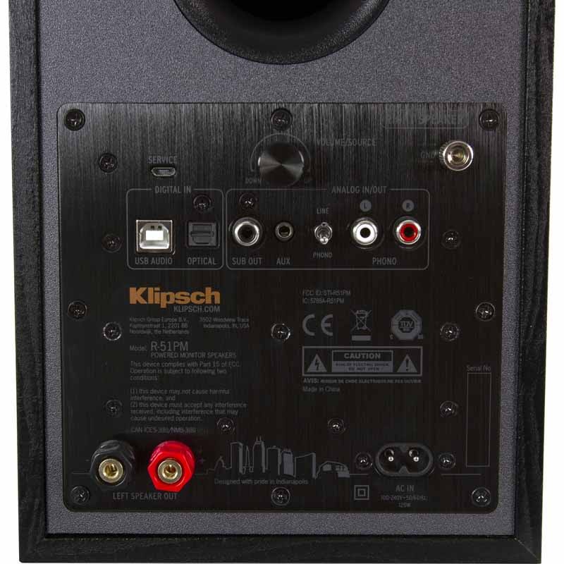 2-Way Powered Monitor Bluetooth Speaker - Pair - Black G37215