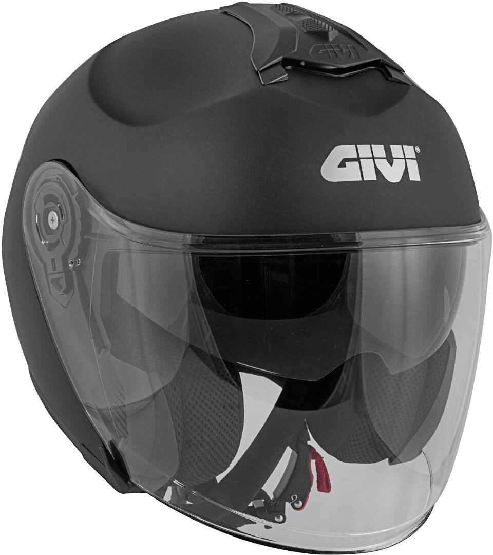 Black Solid Color Jet Helmet, Size M H763339