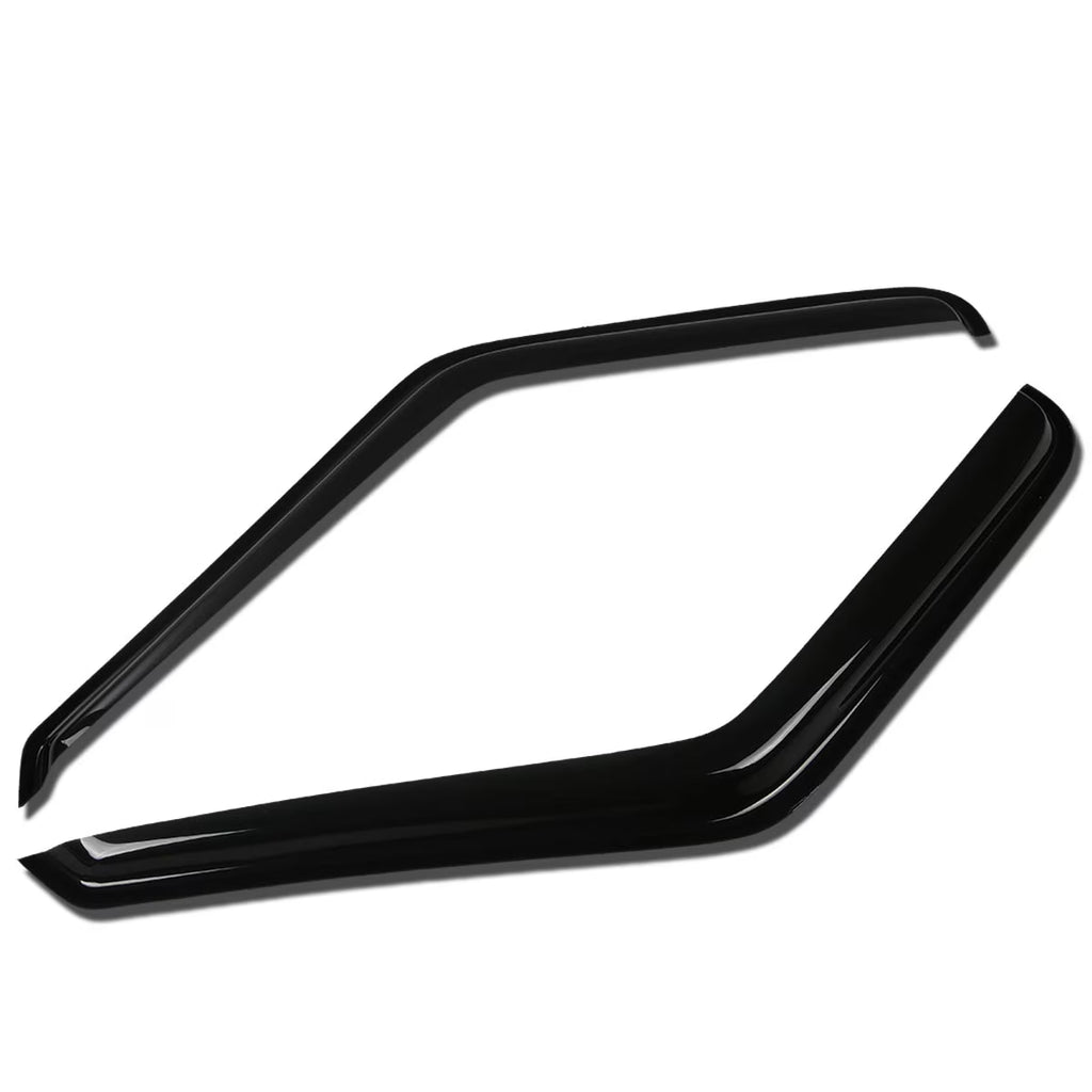 2pcs Dark Smoke Window Visor Deflector D26376