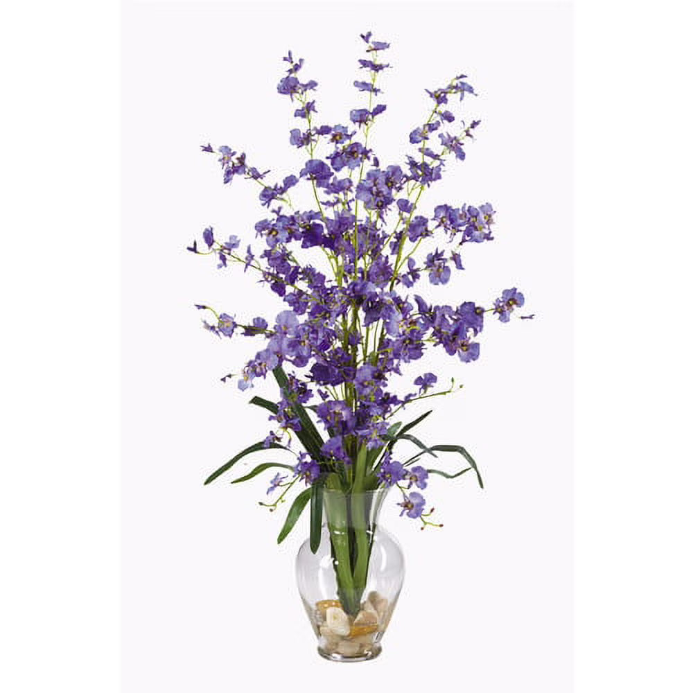 Purple Silk Flower Arrangement J7567