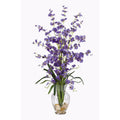 Purple Silk Flower Arrangement J7567