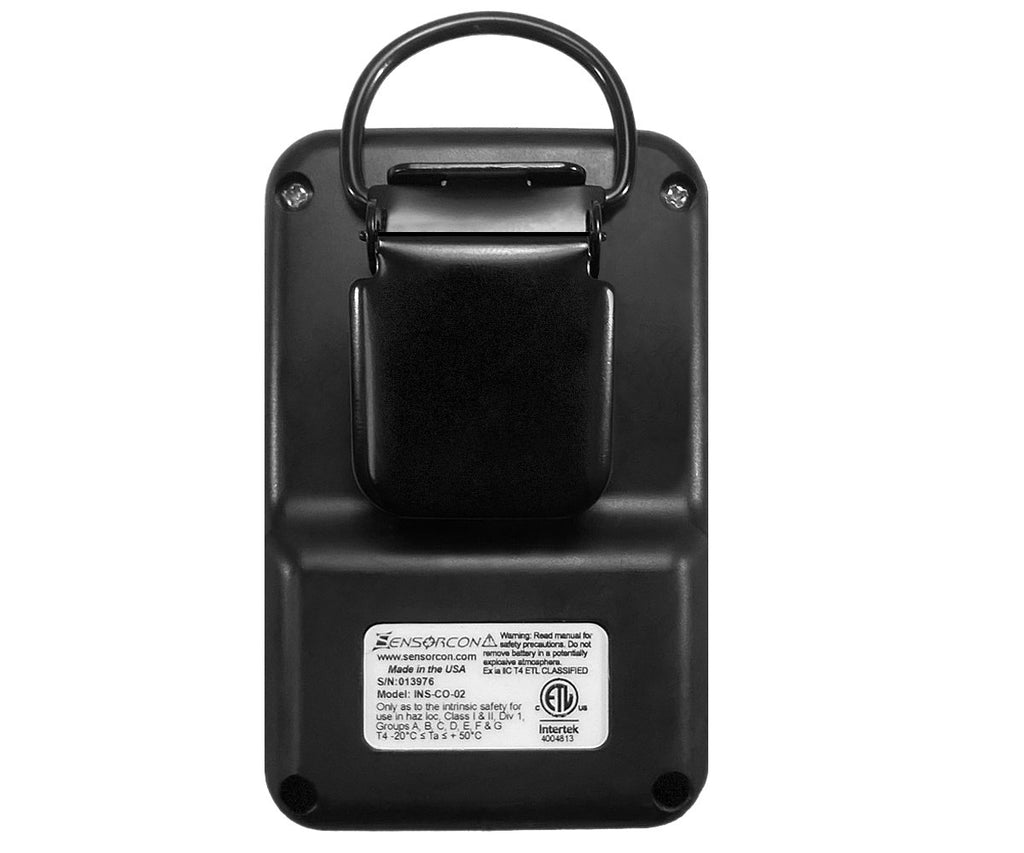 Industrial CO Carbon Monoxide Monitor with Visual, Audible and Vibrating Alerts M13699