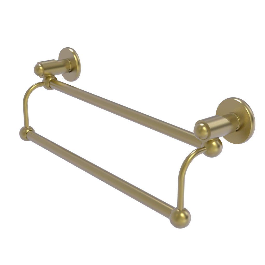 Satin Brass Double Towel Bar Q784