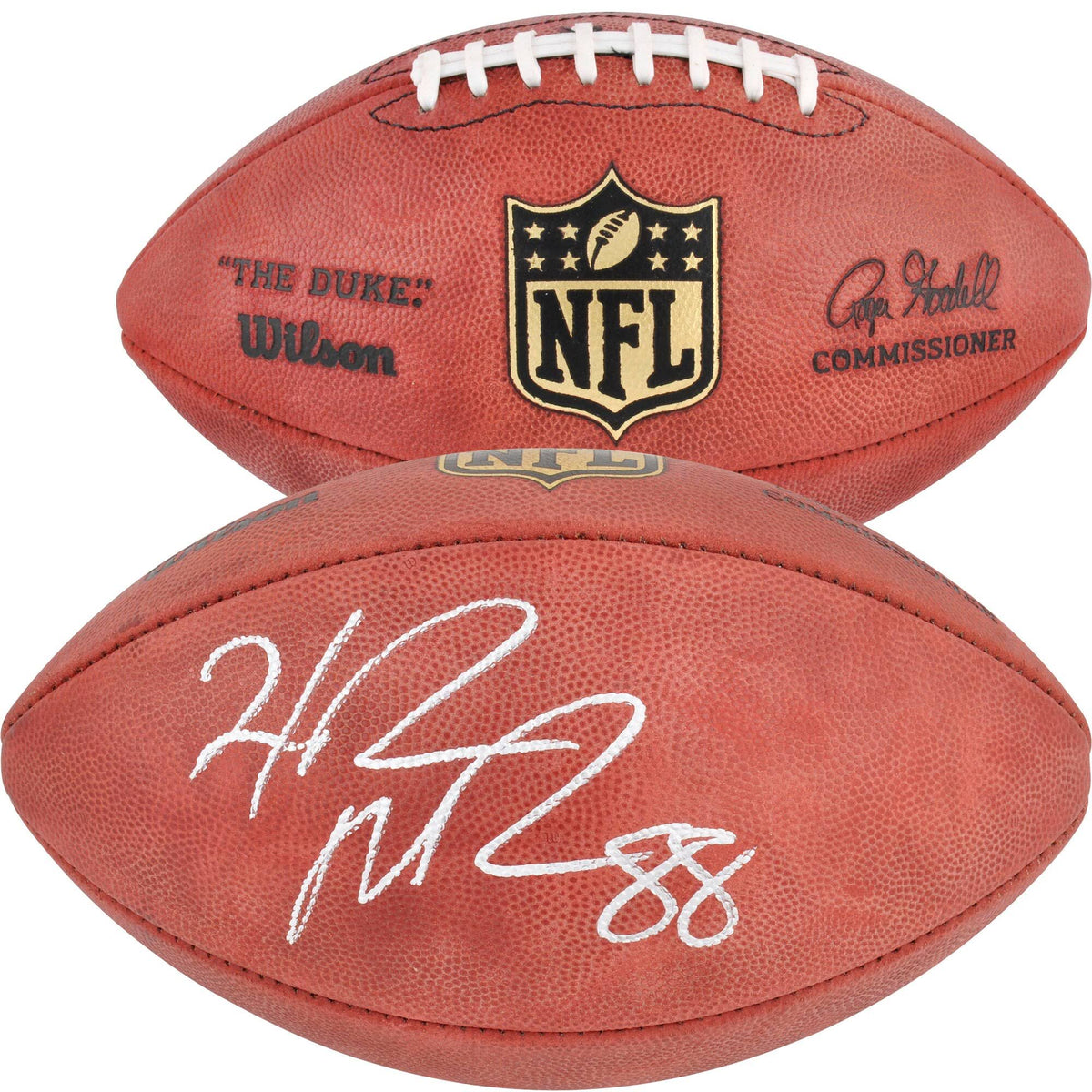 Autographed Pro Football P8073