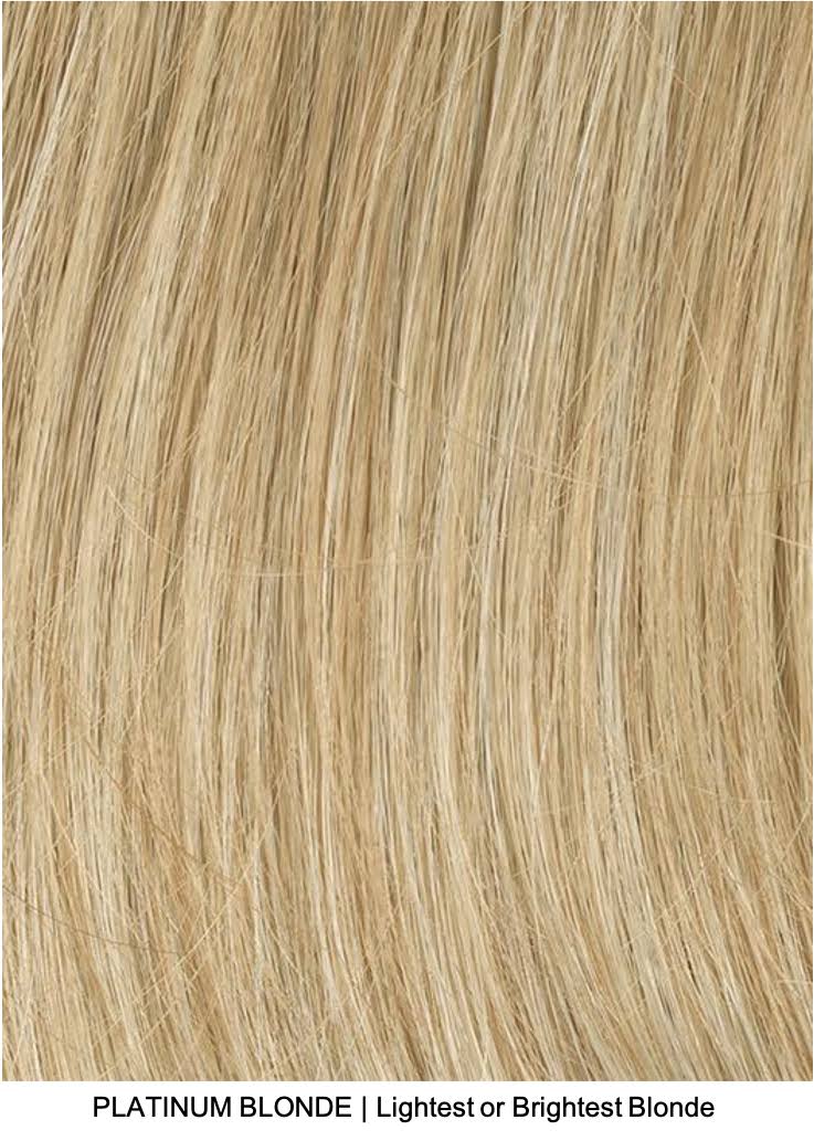 Large HF Synthetic Wig in Platinum Blonde B990