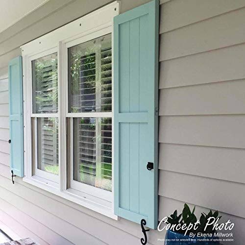 Composite Board-n-Batten Shutters (Per Pair) S21611