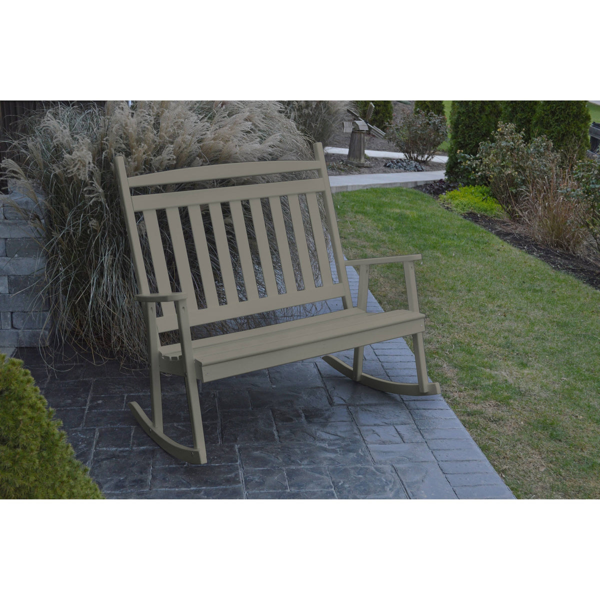 Caribbean Blue Porch Rocker D24130