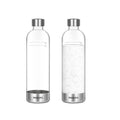 1 ltr. Clear Carbonator Bottle, Pack of 2 B818