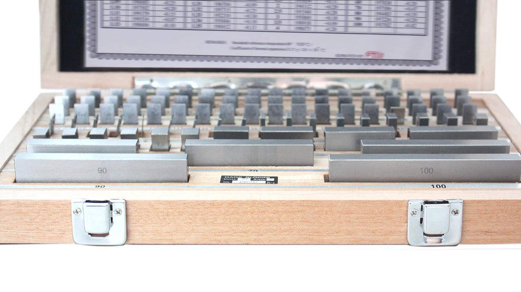 87 Pc Metric Gage Block Set, Grade 2 V306