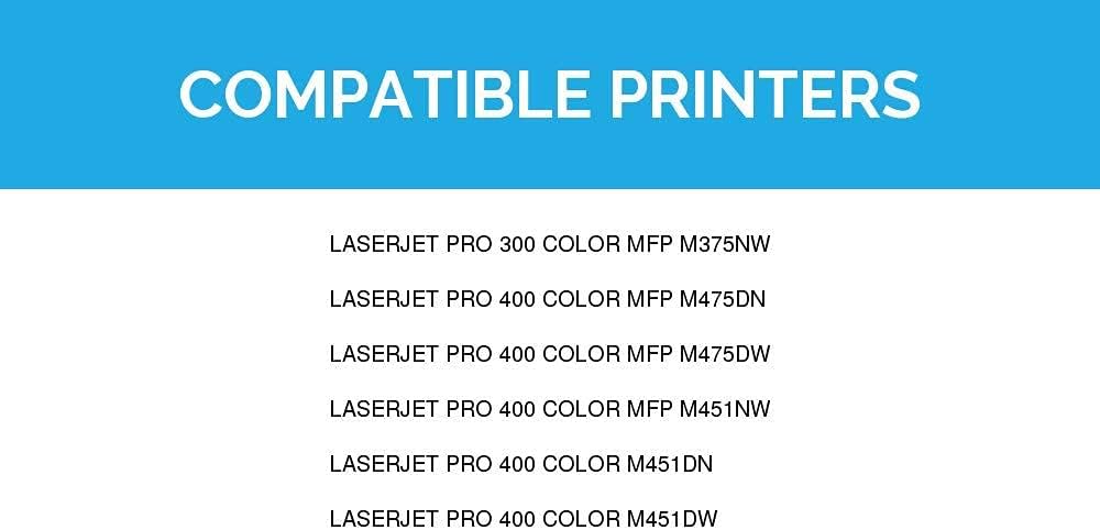 4-Pack Toner Cartridge Replacements for HP 305A S41535